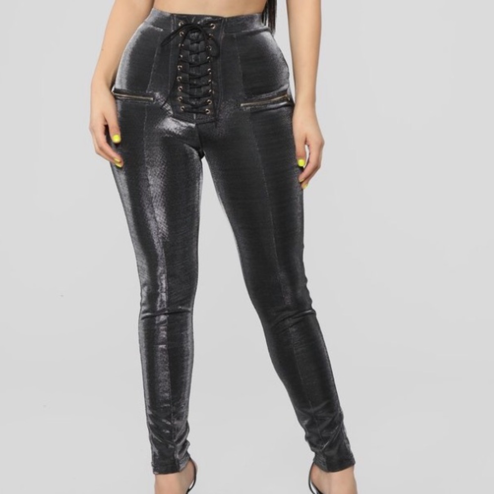 Sexy High Waist Detailed Leggings